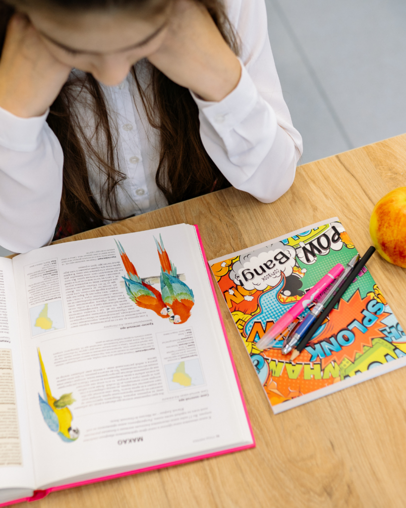 Lerntherapie zur Unterstützung von Kindern mit LRS.